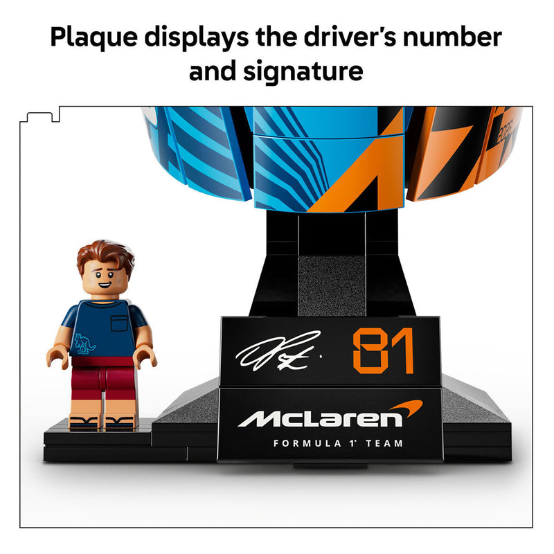 ギャラリービューアに画像をロードする, Lego editions mclaren mastercard f1 team helm van oscar piastri bouwpakket voor kinderen 43017
