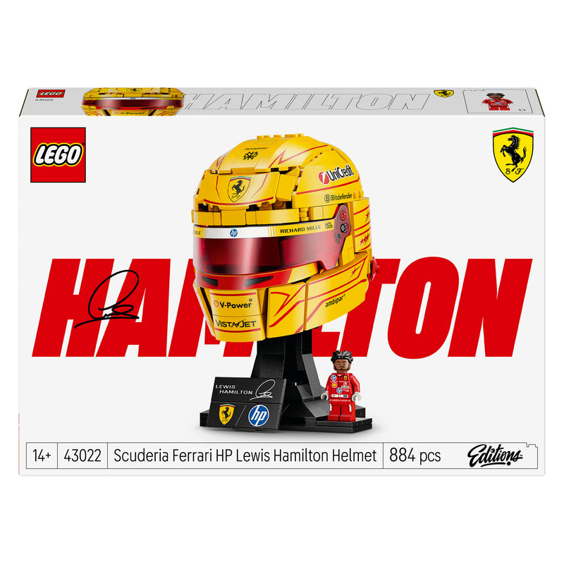 Chargez l'image dans la visionneuse de la galerie, Lego editions scuderia ferrari hp helm van lewis hamilton - 43022
