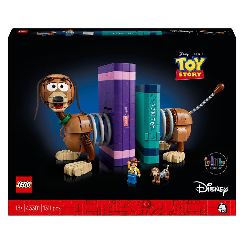 ギャラリービューアに画像をロードする, Lego disney en pixar toy story slinky hond boekensteunen bouwpakket voor volwassenen - 43301
