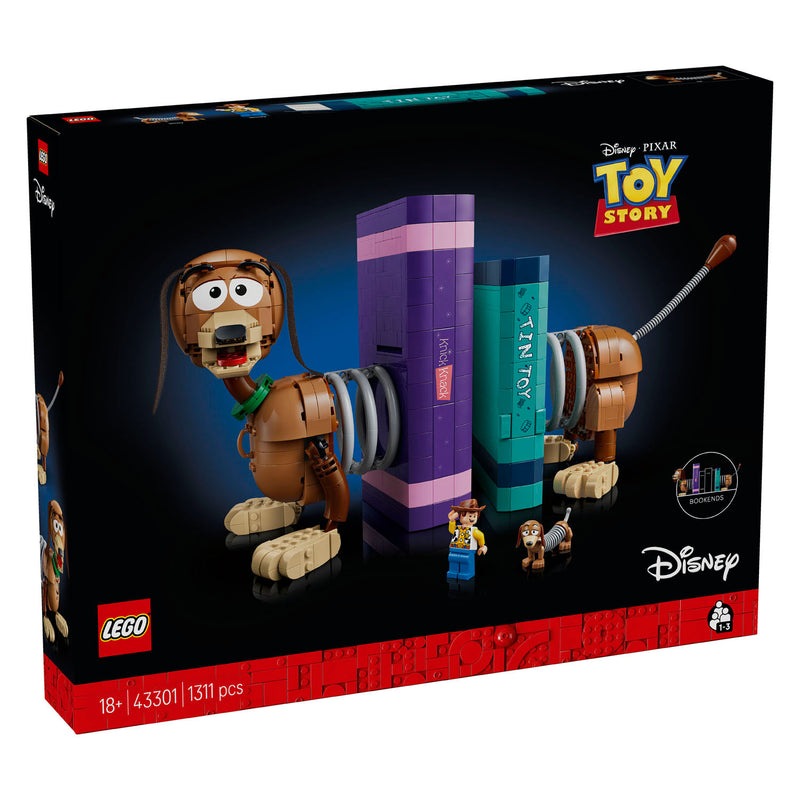 ギャラリービューアに画像をロードする, Lego disney en pixar toy story slinky hond boekensteunen bouwpakket voor volwassenen - 43301
