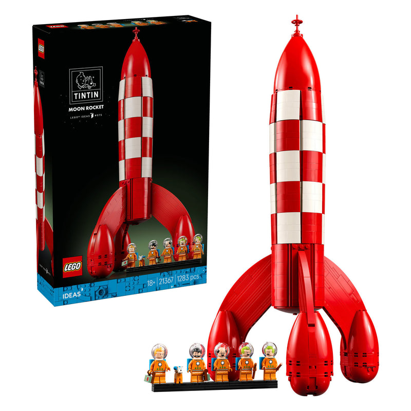 ギャラリービューアに画像をロードする, Lego ideas 21367 tintin kuifje maanraket
