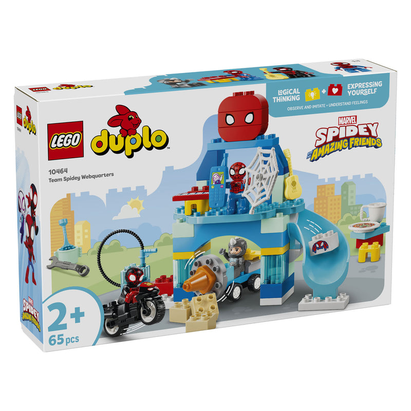 Afbeelding laden in galerijviewer, Lego duplo ǀ marvel team spidey hoofdkwartier bouwpakket voor kinderen en decoratie 10464
