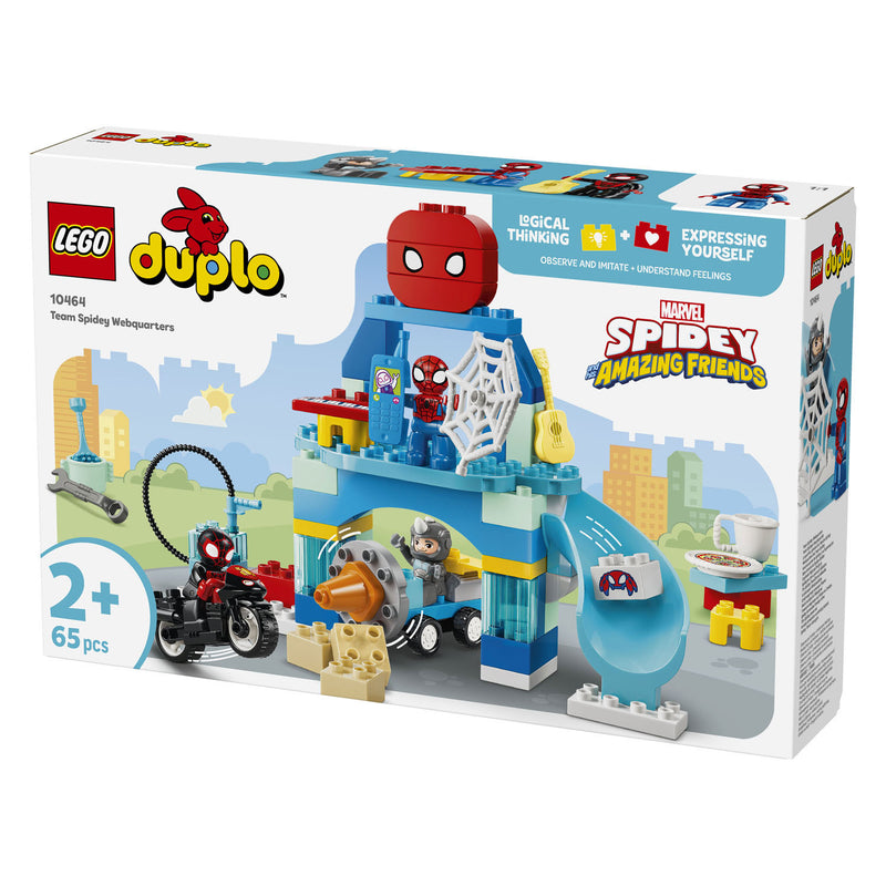 Afbeelding laden in galerijviewer, Lego duplo ǀ marvel team spidey hoofdkwartier bouwpakket voor kinderen en decoratie 10464
