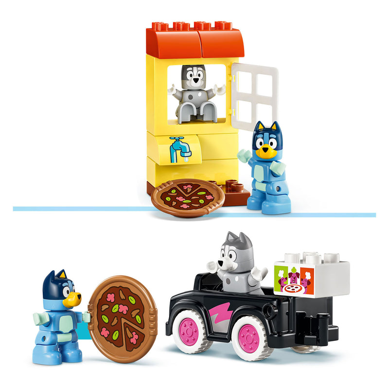 Chargez l'image dans la visionneuse de la galerie, Lego 10469 duplo bluey pizzameisjes met muffin en bluey
