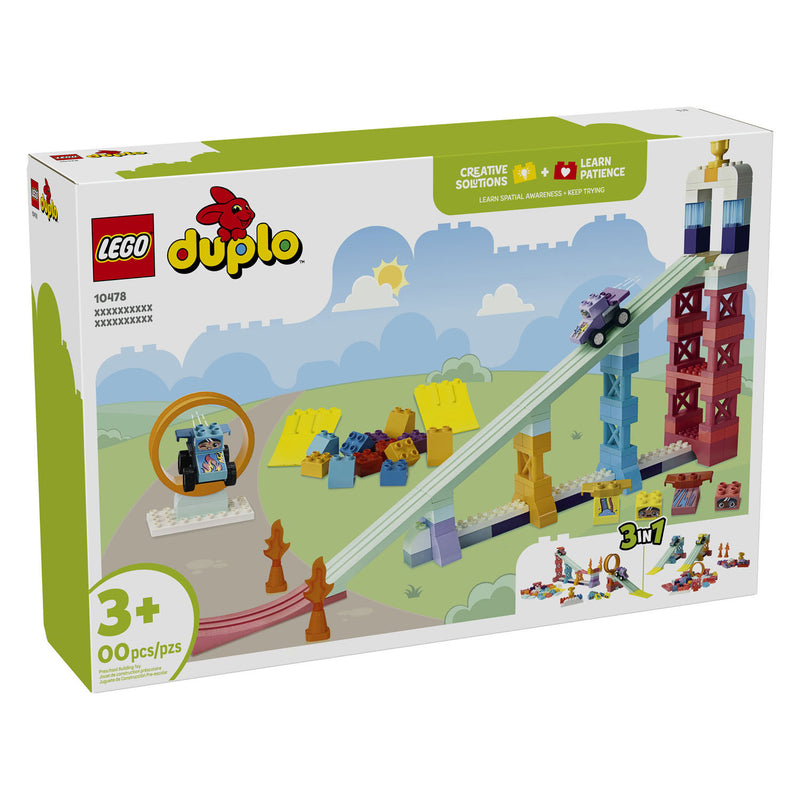 Afbeelding laden in galerijviewer, Lego ® duplo® stad 3-in-1 creatieve hellingen met voertuigen - leerzaam speelgoed voor kinderen vanaf 3 jaar - cadeautip voor peuters - 10478
