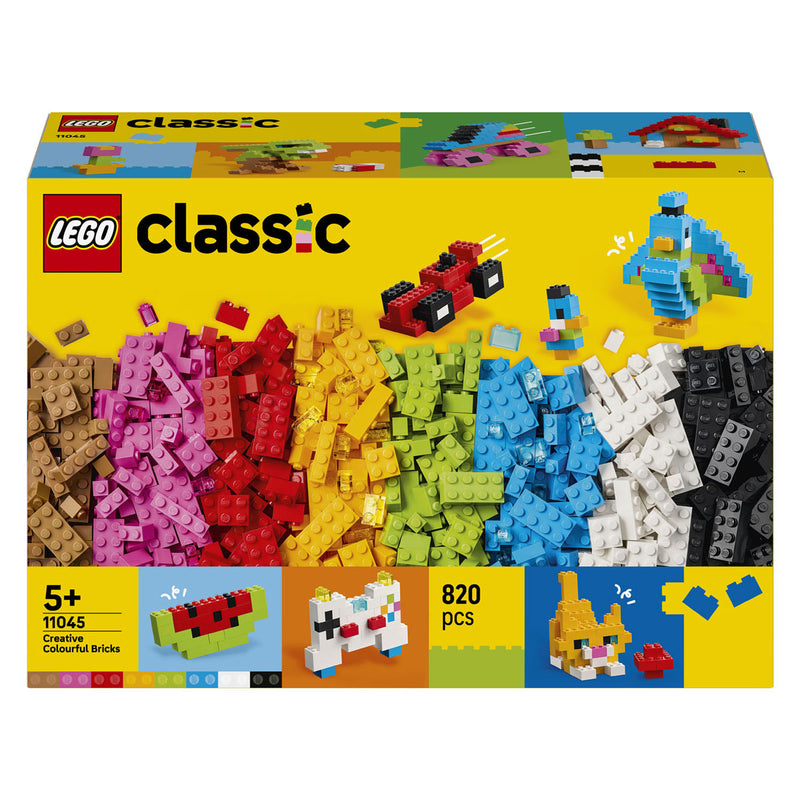 Cargue la imagen en el visor de la galería, Lego classic kleurrijke creatieve stenen creatief speelgoed om te knutselen voor kinderen 11045
