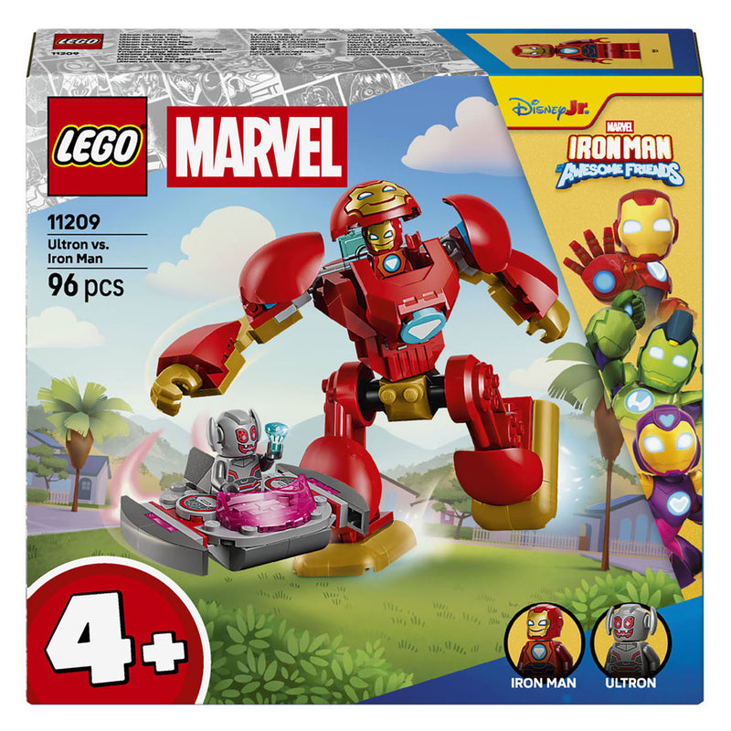 Afbeelding laden in galerijviewer, Lego ǀ marvel iron man en zijn fantastische vriendjes ultron tegen iron man bouwpakket 11209
