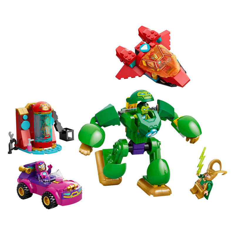 Chargez l'image dans la visionneuse de la galerie, Lego marvel 11211 loki tegen team iron man
