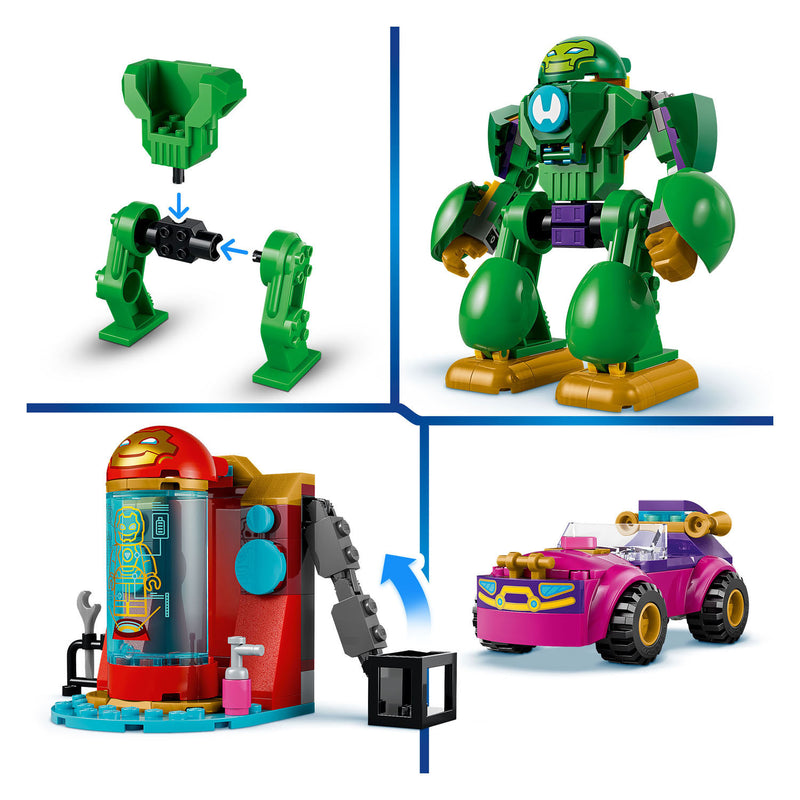 Chargez l'image dans la visionneuse de la galerie, Lego marvel 11211 loki tegen team iron man

