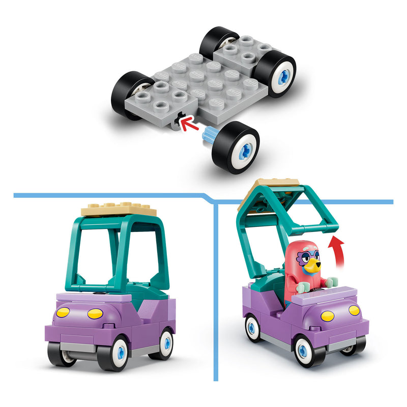 ギャラリービューアに画像をロードする, Lego bluey oma's met bingo en bluey bouwpakket met speelgoed voor kinderen 11216
