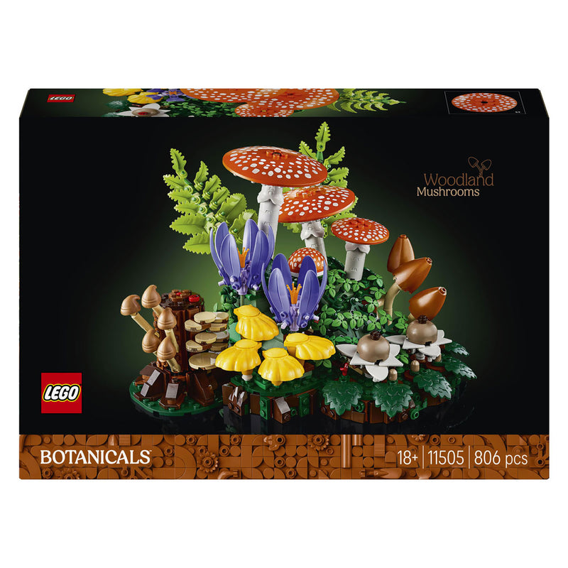 Afbeelding laden in galerijviewer, Lego ® botanicals bospaddenstoelen - 11505
