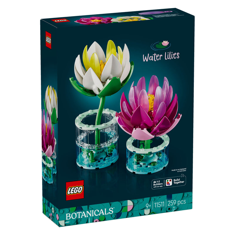 ギャラリービューアに画像をロードする, Lego ® botanicals waterlelies - 11511
