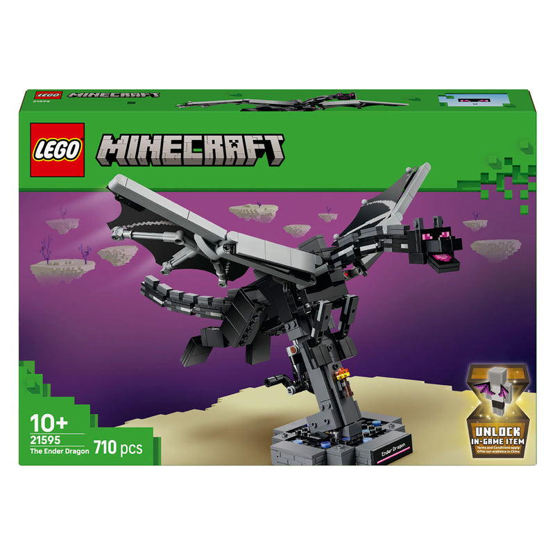 Chargez l'image dans la visionneuse de la galerie, Lego minecraft de enderdraak draak speelgoed voor kinderen en kinderkamer decoratie 21595
