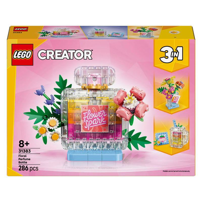 ギャラリービューアに画像をロードする, Lego creator 3in1 parfumfles met bloemen speelgoed voor kinderen en kinderkamer decoratie 31383
