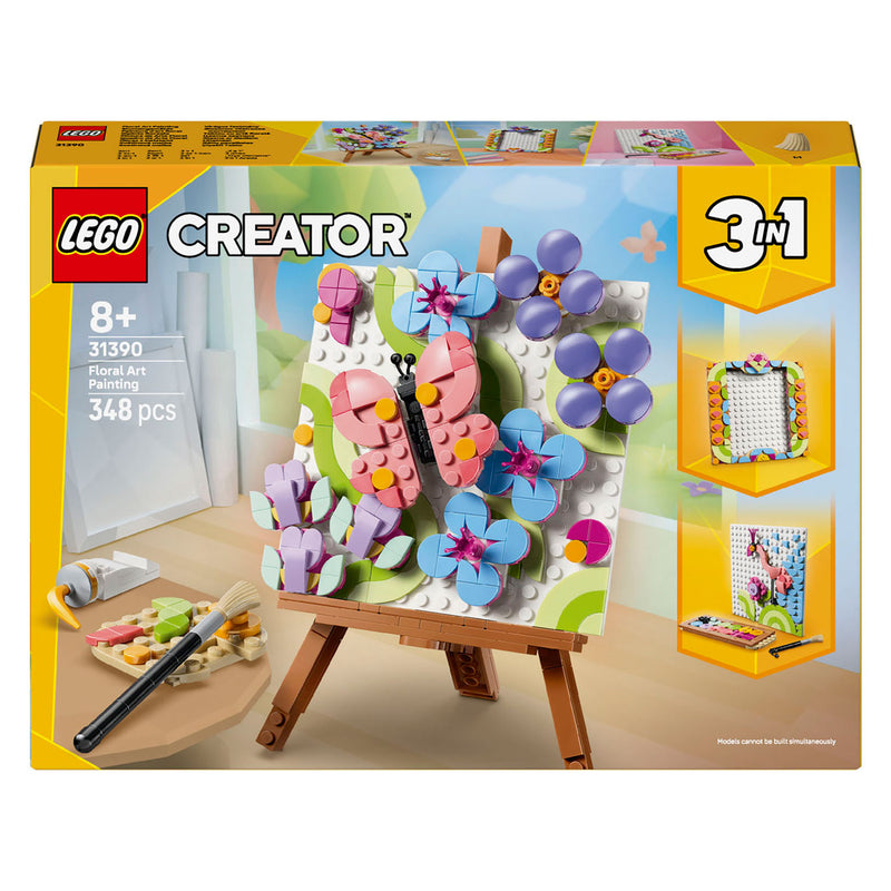 Cargue la imagen en el visor de la galería, Lego creator 3in1 bloemenschilderij bloemen speelgoed voor kinderen en kinderkamer decoratie 31390
