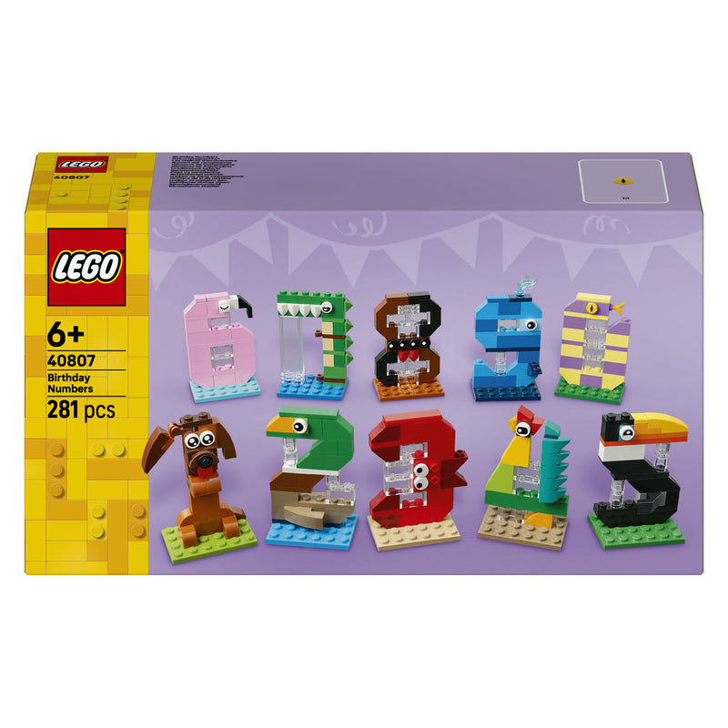 Afbeelding laden in galerijviewer, Lego classic 40807 - verjaardagscijfers
