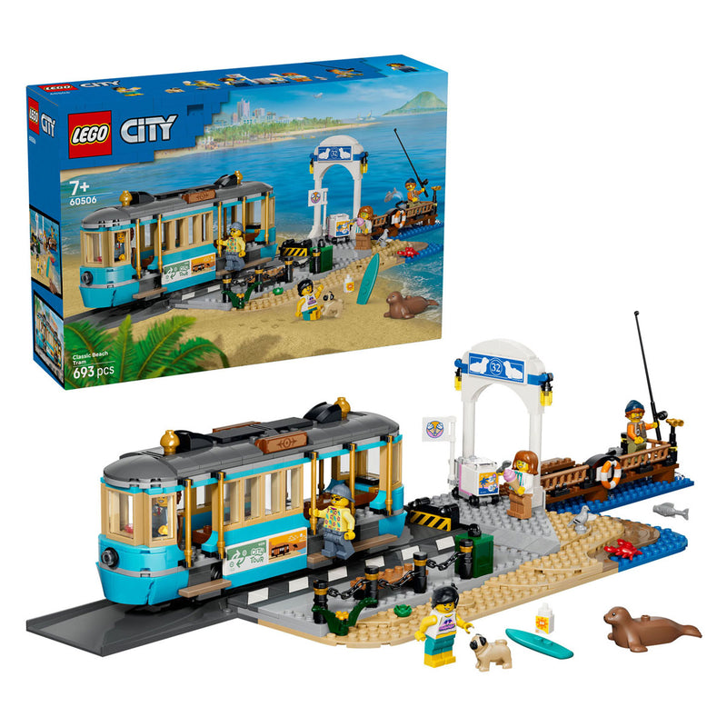 ギャラリービューアに画像をロードする, Lego city 60506 klassieke strandtram
