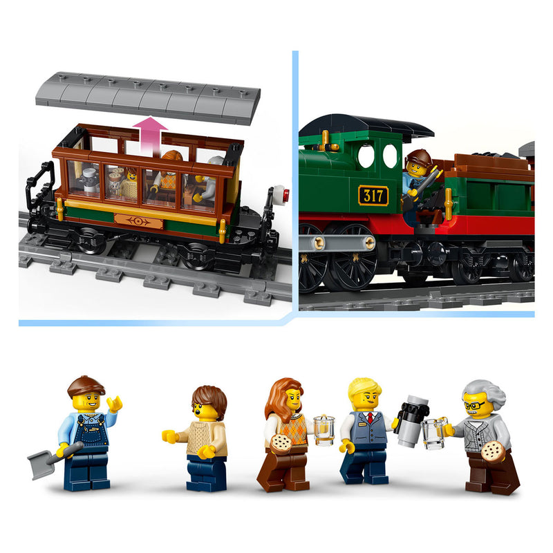 Chargez l'image dans la visionneuse de la galerie, Lego city vintage stoomtrein trein speelgoed voor kinderen van 7 jaar en ouder - 60511
