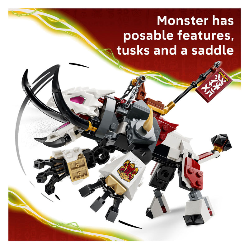 Chargez l'image dans la visionneuse de la galerie, Lego ninjago 71863 zilvar en grimtak het drakenbeest
