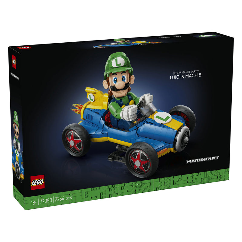 Chargez l'image dans la visionneuse de la galerie, Lego super mario kart™ – luigi mach 8 - 72050
