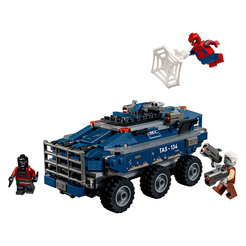 Laden Sie das Bild in Galerie -Viewer, Lego ǀ marvel spider-man achtervolging van gevangenistransport bouwpakket voor kinderen 76349
