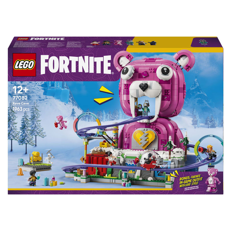 ギャラリービューアに画像をロードする, Lego fortnite rave cave bouwpakket voor kinderen en slaapkamer decoratie 77082
