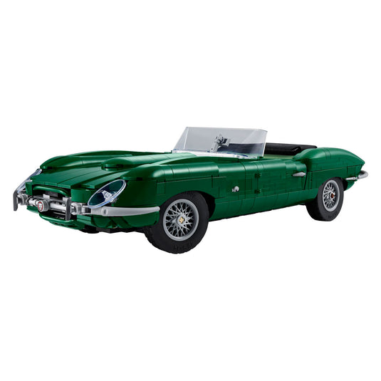 Lego icons jaguar e-type - klassieke sportwagen auto - 11381