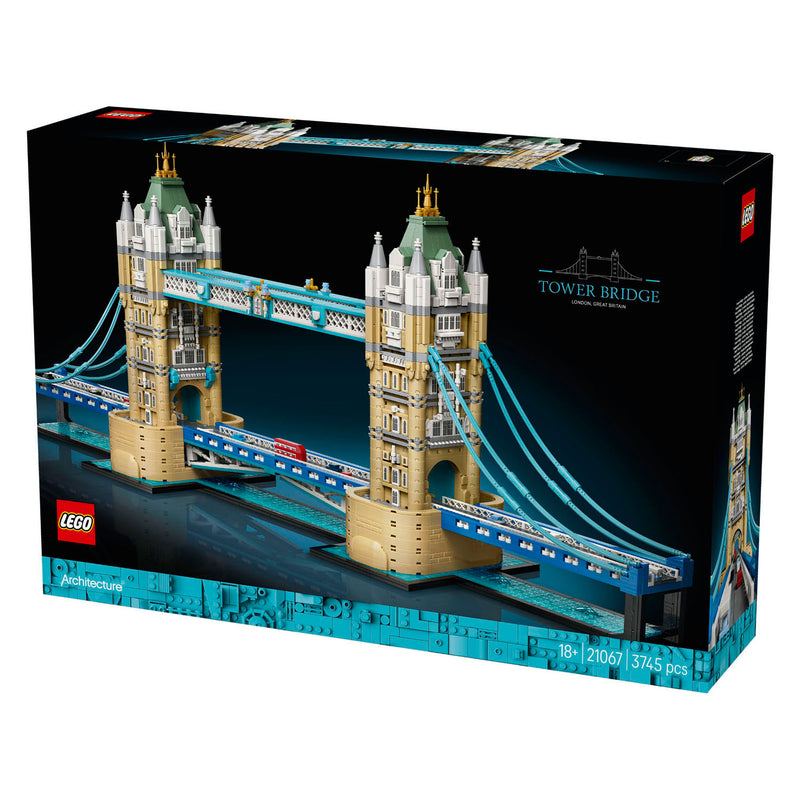 Chargez l'image dans la visionneuse de la galerie, Lego architecture tower bridge bezienswaardigheid bouwpakket voor volwassenen, woondecoratie 21067
