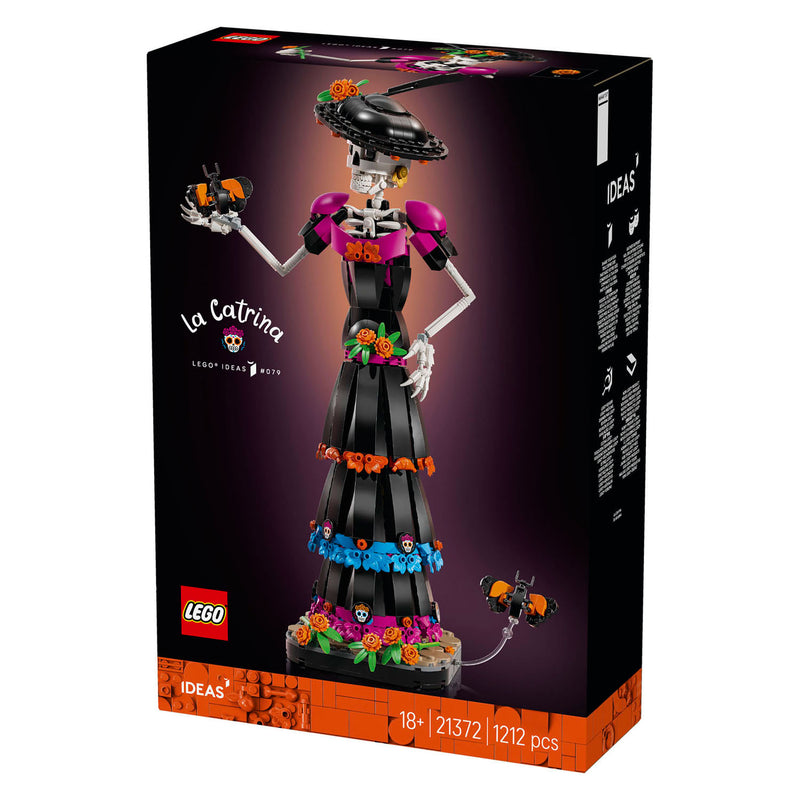 Afbeelding laden in galerijviewer, Lego ideas la catrina figuur bouwpakket voor volwassenen en woondecoratie 21372
