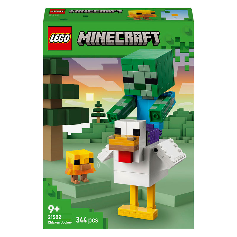 Afbeelding laden in galerijviewer, Lego ® minecraft® kipberijder bouwspeelgoed - gamingdecoratie met babyzombie, kip en kuiken - cadeautip voor jongens en meisjes vanaf 9 jaar - 21582
