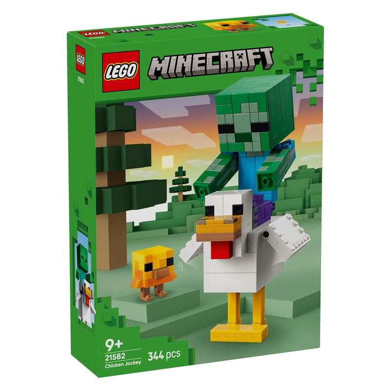 Afbeelding laden in galerijviewer, Lego ® minecraft® kipberijder bouwspeelgoed - gamingdecoratie met babyzombie, kip en kuiken - cadeautip voor jongens en meisjes vanaf 9 jaar - 21582
