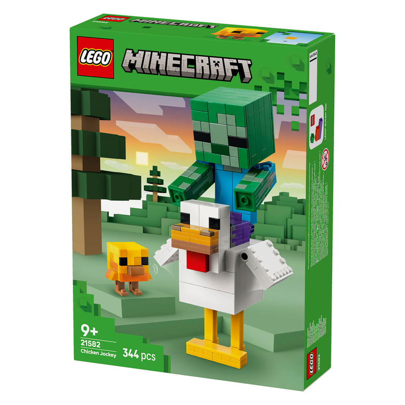 Afbeelding laden in galerijviewer, Lego ® minecraft® kipberijder bouwspeelgoed - gamingdecoratie met babyzombie, kip en kuiken - cadeautip voor jongens en meisjes vanaf 9 jaar - 21582
