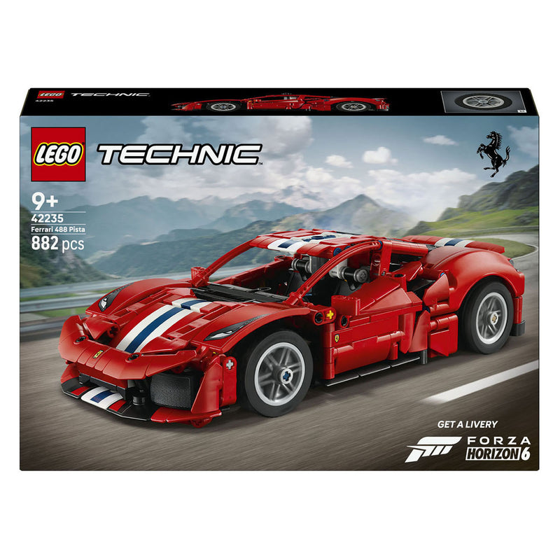 Afbeelding laden in galerijviewer, Lego technic ferrari 488 pista auto speelgoed voor kinderen en decoratie 42235
