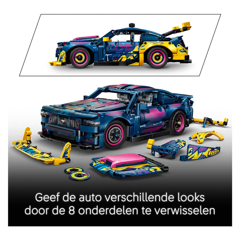 Afbeelding laden in galerijviewer, Lego technic 42236 aanpasbare ford mustang gt auto
