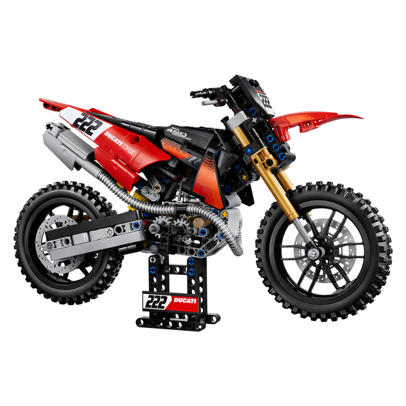 ギャラリービューアに画像をロードする, Lego technic ducati desmo450 mx factory motor speelgoed voor kinderen 42238

