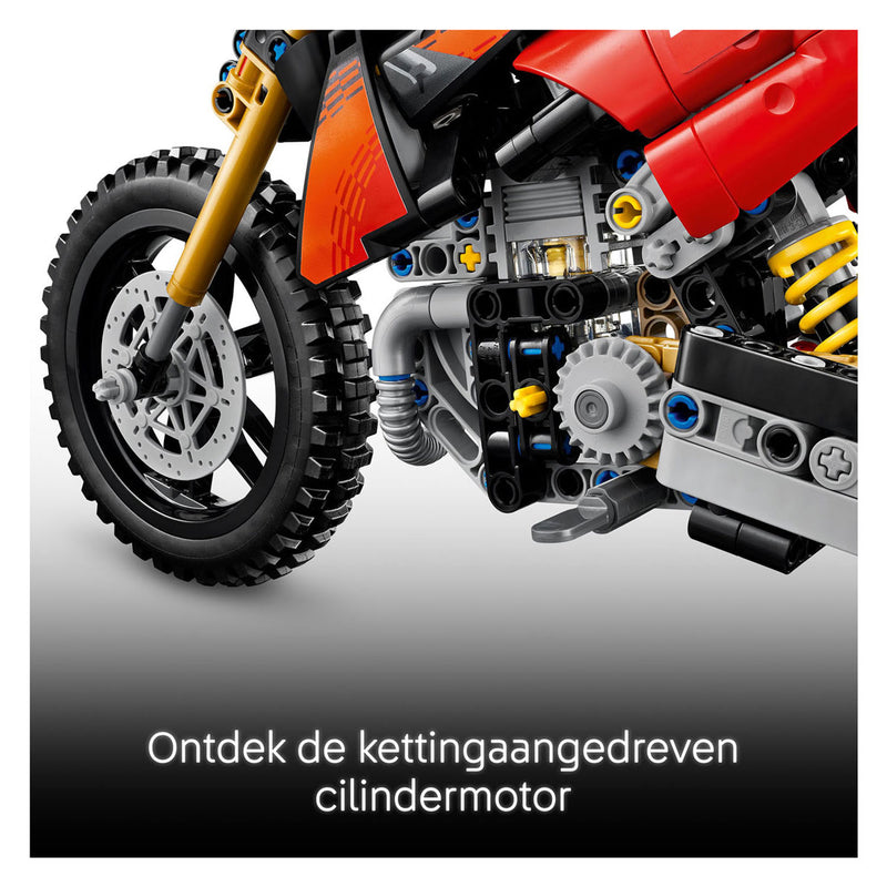 ギャラリービューアに画像をロードする, Lego technic ducati desmo450 mx factory motor speelgoed voor kinderen 42238
