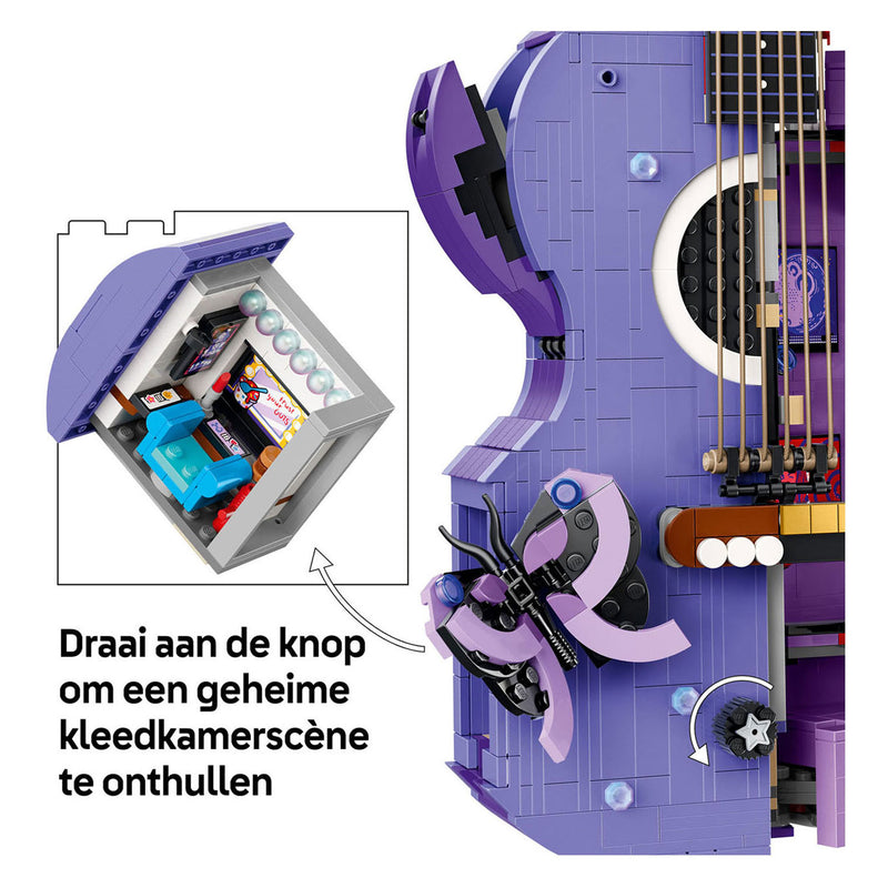 Afbeelding laden in galerijviewer, Lego editions olivia rodrigo's dubbele gitaar bouwpakket voor kinderen en tienerkamer decoratie - 43031
