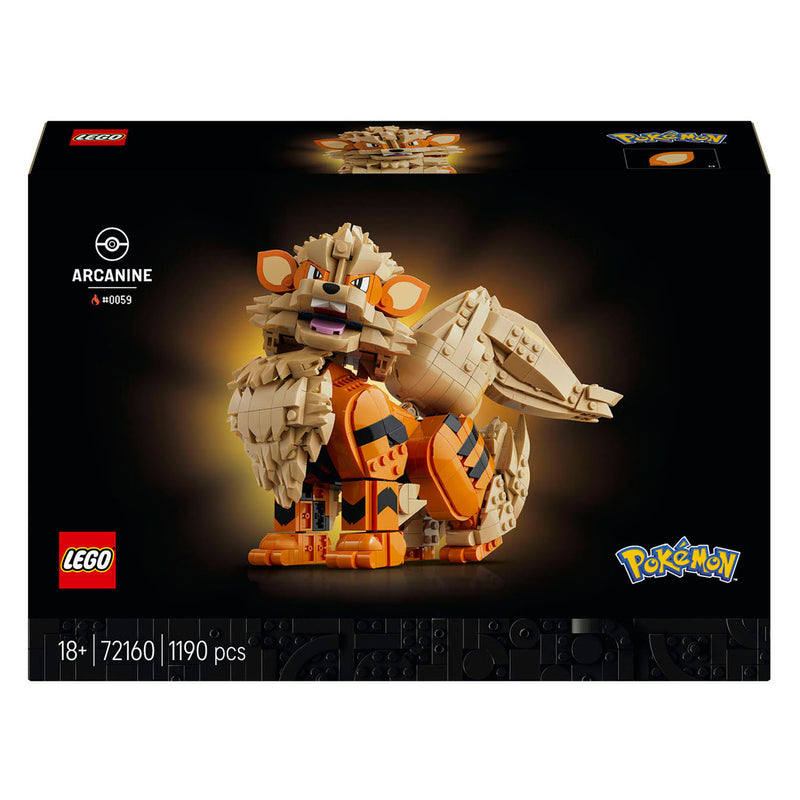 Afbeelding laden in galerijviewer, Lego pokémon - arcanine pokémon dieren figuur bouwpakket voor volwassenen en woondecoratie - 72160
