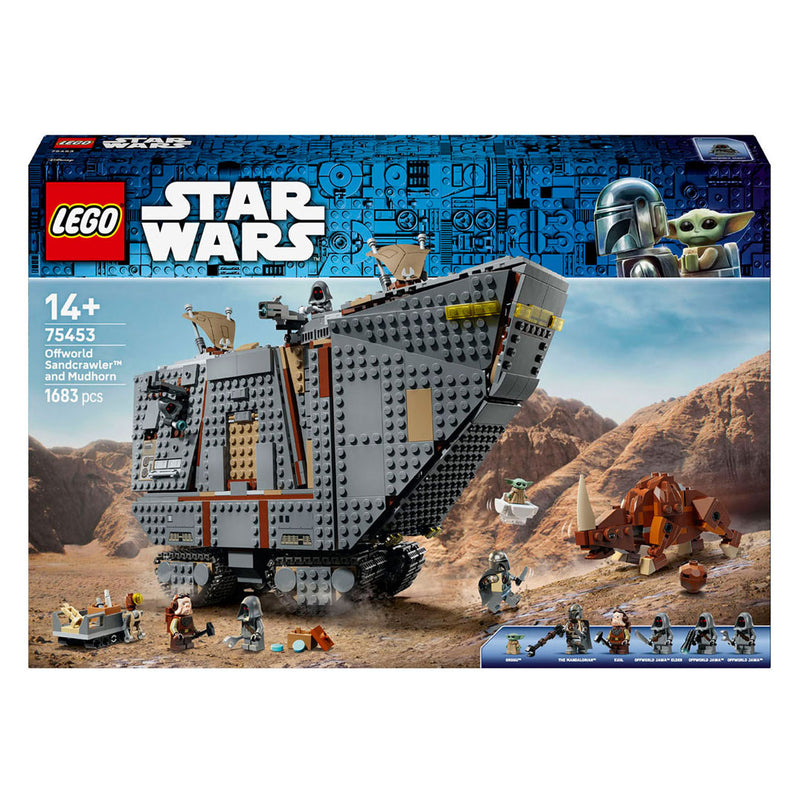 Afbeelding laden in galerijviewer, Lego star wars bouwset offworld sandcrawler mudhorn - speelgoed.
