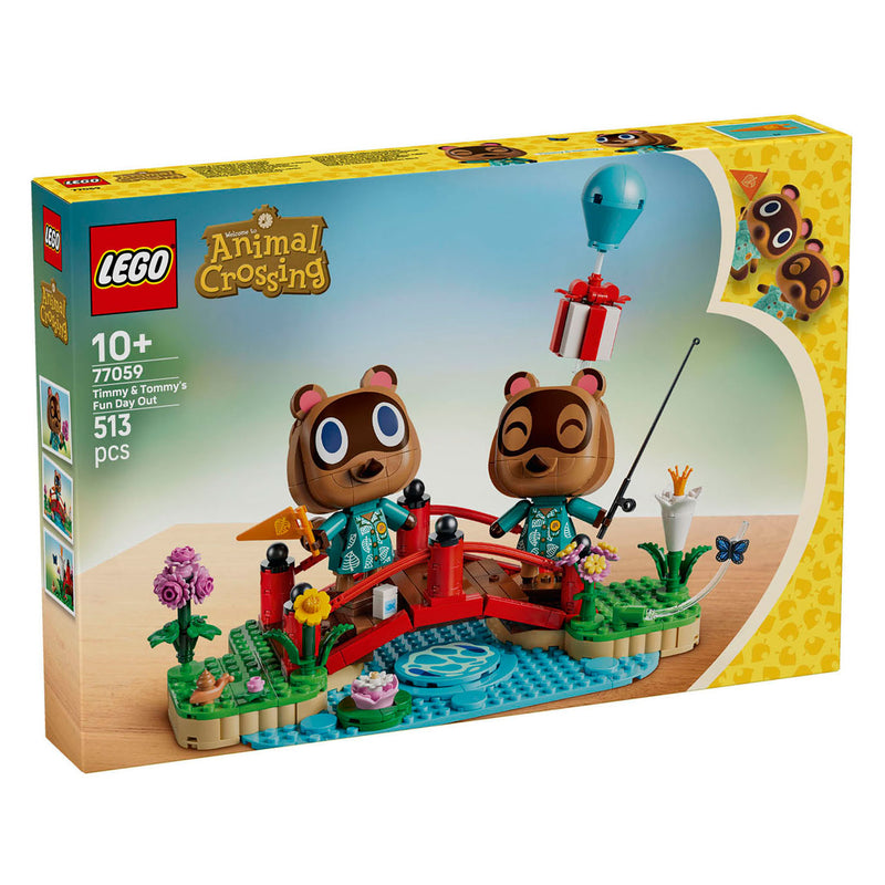 Chargez l'image dans la visionneuse de la galerie, Lego animal crossing dagje vrij met timmy en tommy game speelgoed voor kinderen 77059
