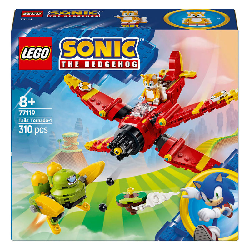 Afbeelding laden in galerijviewer, Lego sonic the hedgehog 77119 tails en zijn tornado-1
