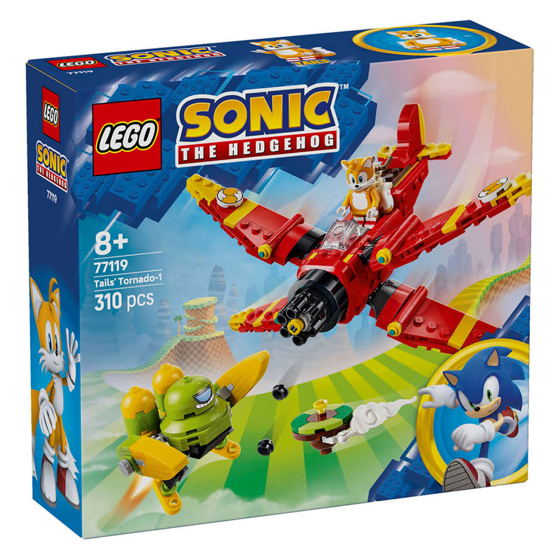 Afbeelding laden in galerijviewer, Lego sonic the hedgehog 77119 tails en zijn tornado-1
