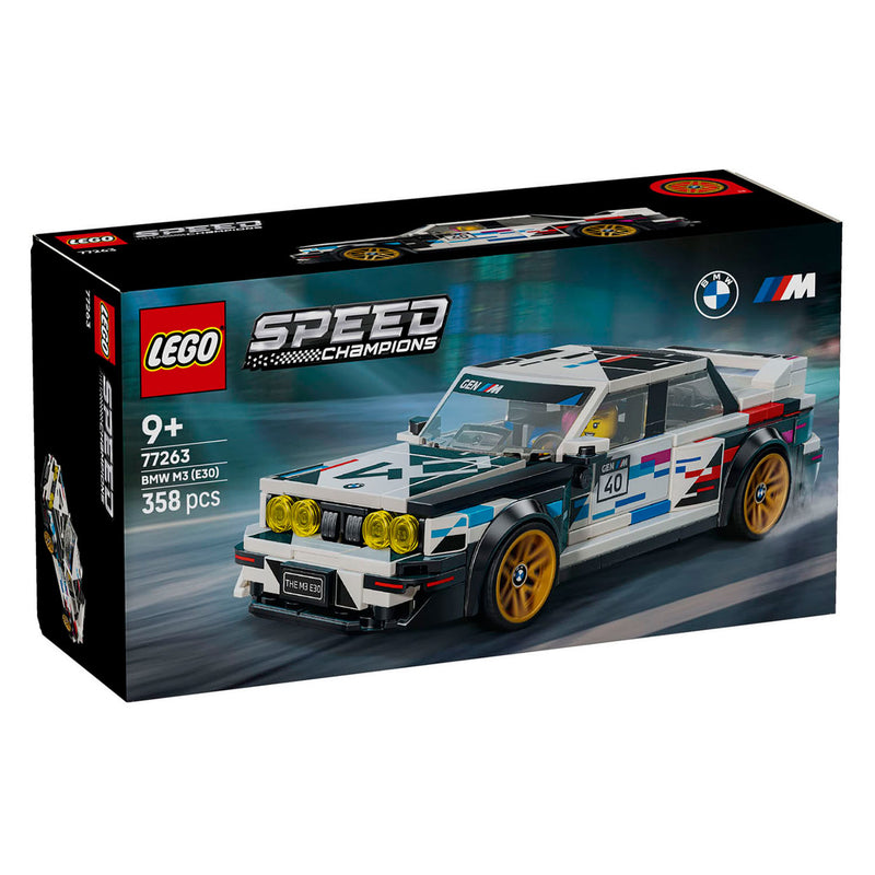 ギャラリービューアに画像をロードする, Lego speed champions bmw m3 (e30) auto bouwpakket voor kinderen en kinderkamer decoratie 77263
