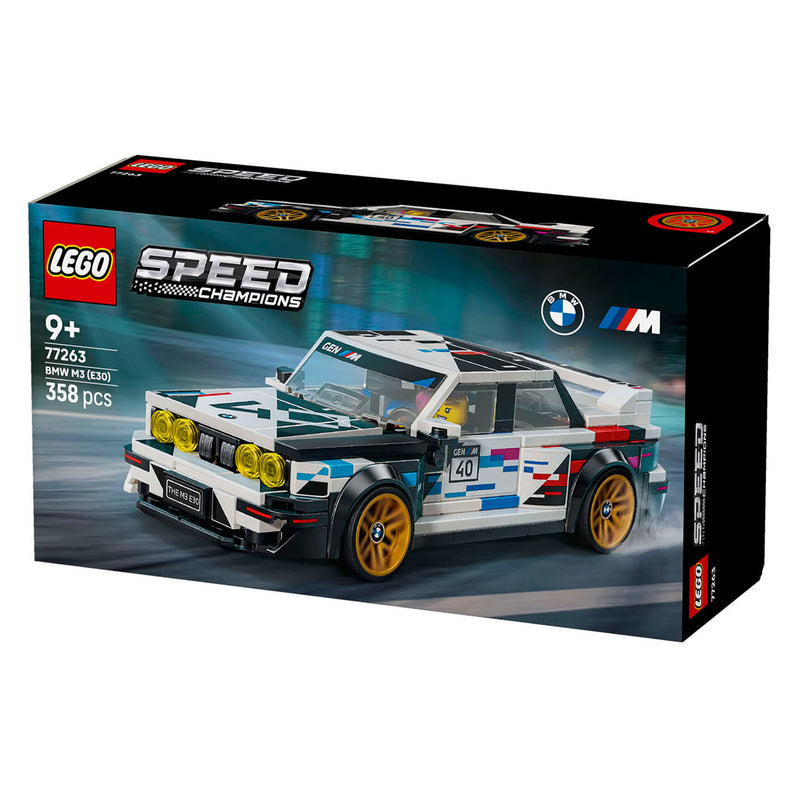 ギャラリービューアに画像をロードする, Lego speed champions bmw m3 (e30) auto bouwpakket voor kinderen en kinderkamer decoratie 77263
