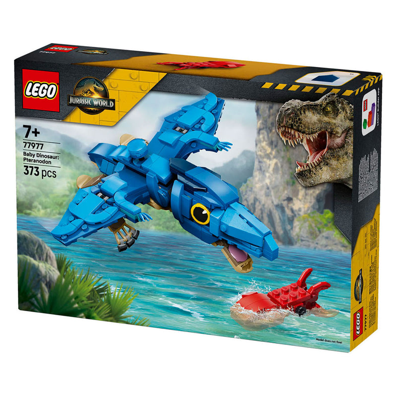 Chargez l'image dans la visionneuse de la galerie, Lego jurassic world babydinosaurus pteranodon speelgoed voor kinderen vanaf 7 jaar 77977
