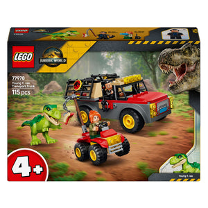 Lego jurassic world jonge t. rex transporttruck