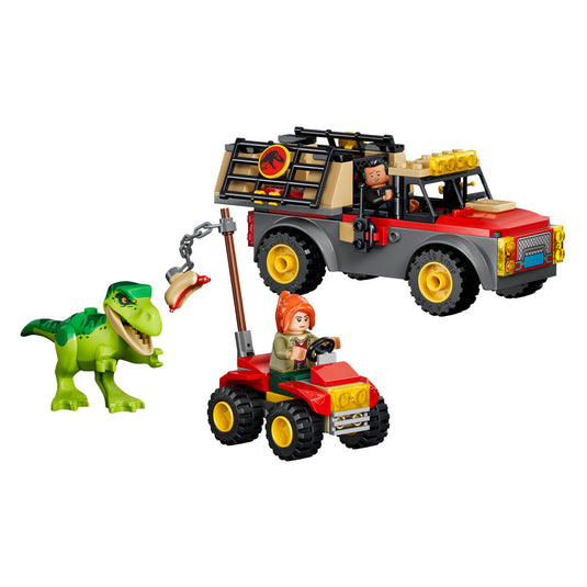 Lego jurassic world 77978 jonge t. rex transporttruck