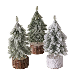Boltze home kerstboom senja tanne h19cm fijnspar