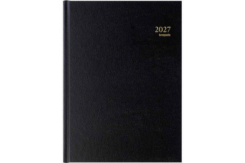 Chargez l'image dans la visionneuse de la galerie, Agenda 2027 brepols bremax 2 a4 8 kolommen zwart

