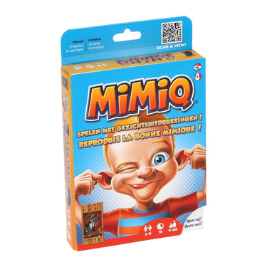 999games 999 games mimiq kaartspel (nederlands, 2 - 6 speler, 15 minuten, vanaf 4 jaar)